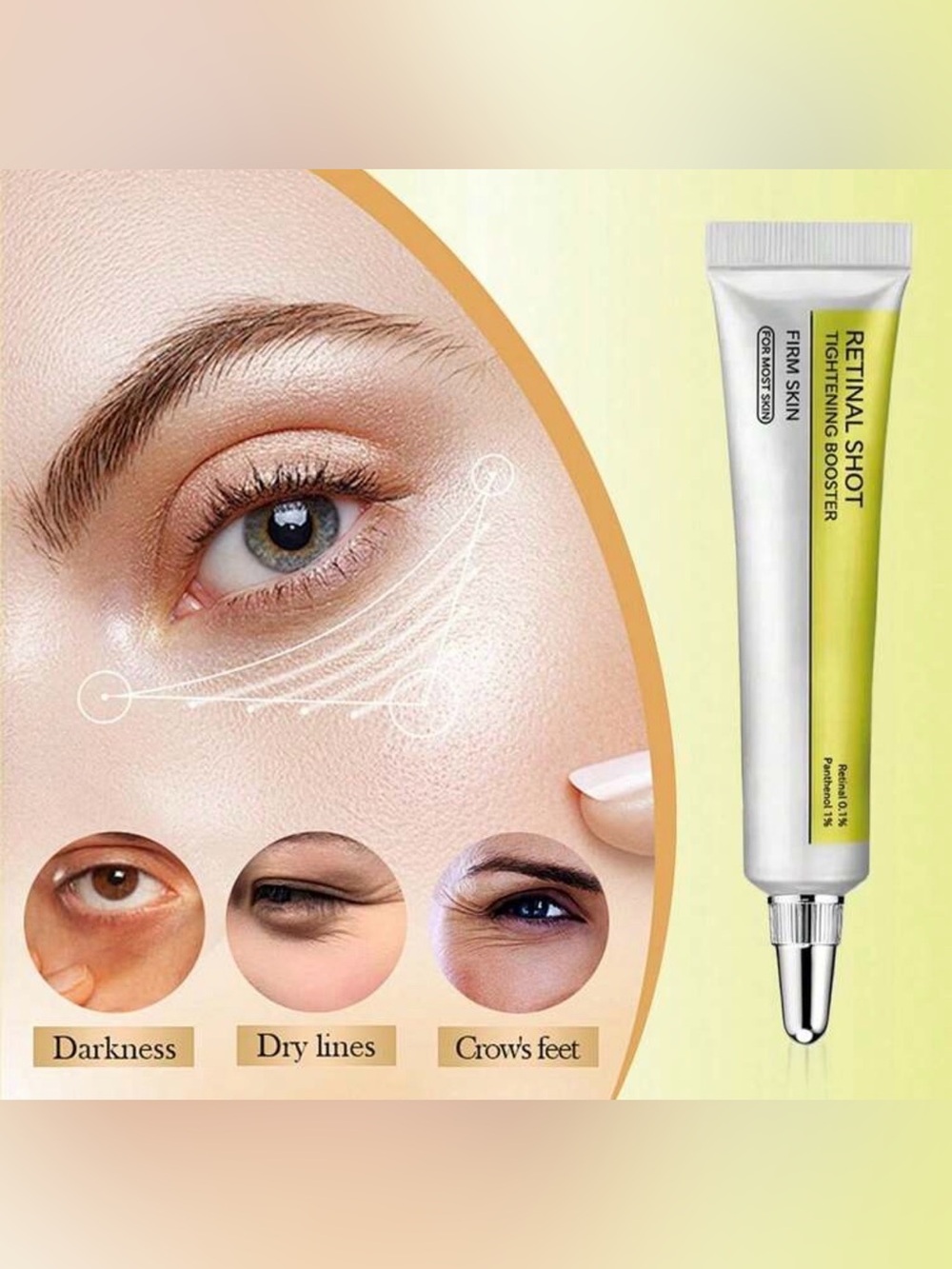 NEW Retinal Shot Tightening Booster Panthenol 1% | Firm Skin | 15g x4 (NIB) - Picture 4 of 7